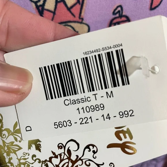 Lularoe Disney Classic t size medium - Picture 2 of 5
